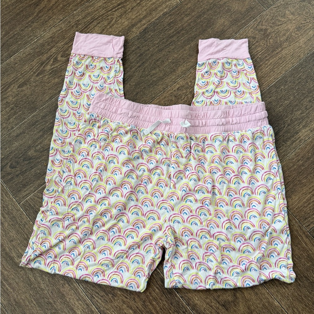Little Sleepies Pink Rainbow Women's Pajama Bottoms